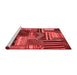 Transitional Red Washable Rugs