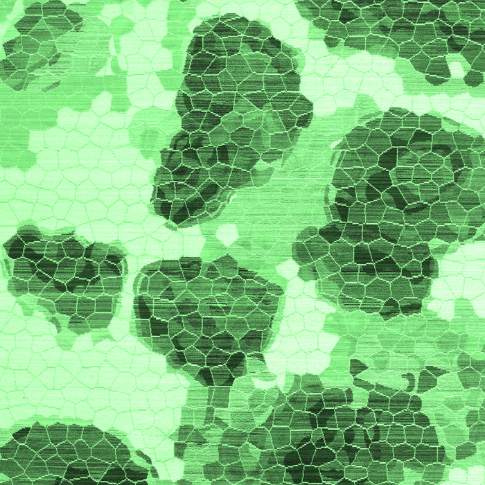 Abstract Emerald Green Contemporary Rug, con545emgrn