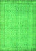 Abstract Green Contemporary Rug, con546grn