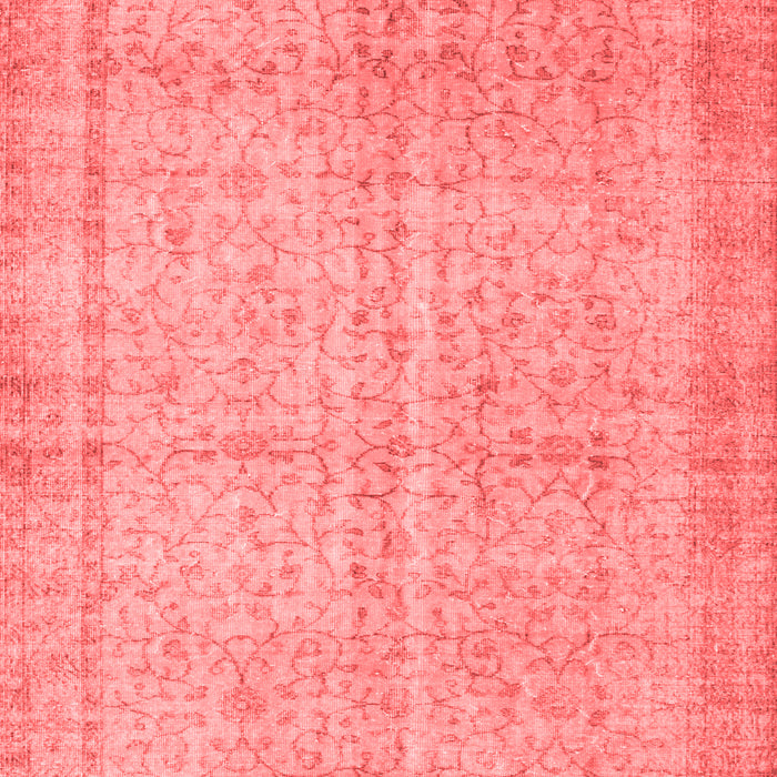 Machine Washable Abstract Red Contemporary Rug, wshcon546red