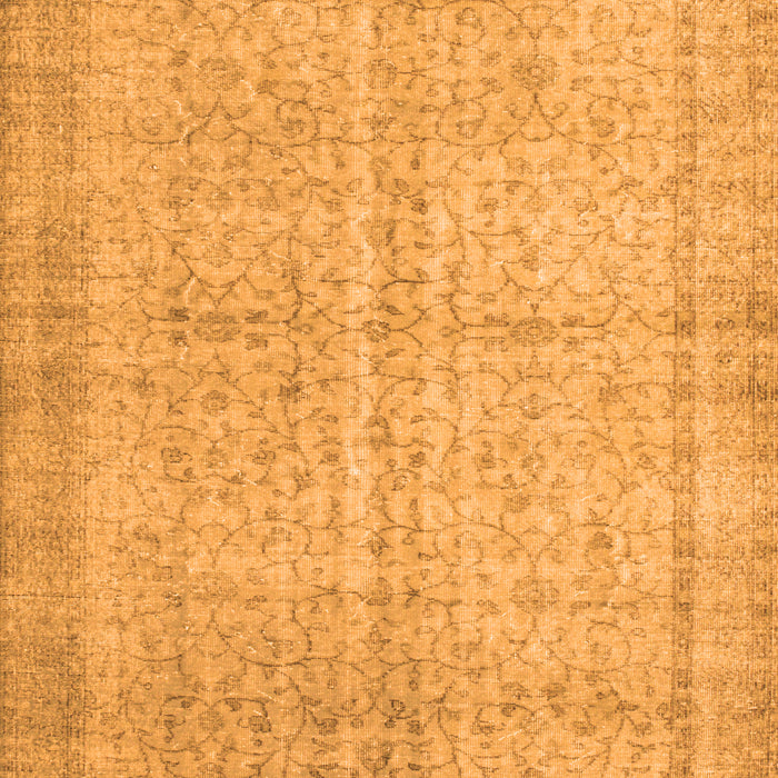 Abstract Orange Contemporary Rug, con546org
