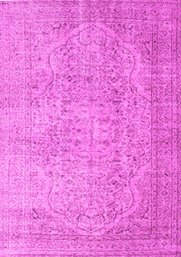 Abstract Pink Contemporary Rug, con547pnk