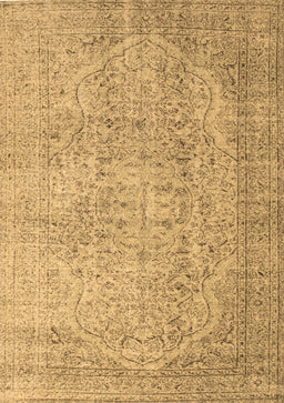Abstract Brown Contemporary Rug, con547brn
