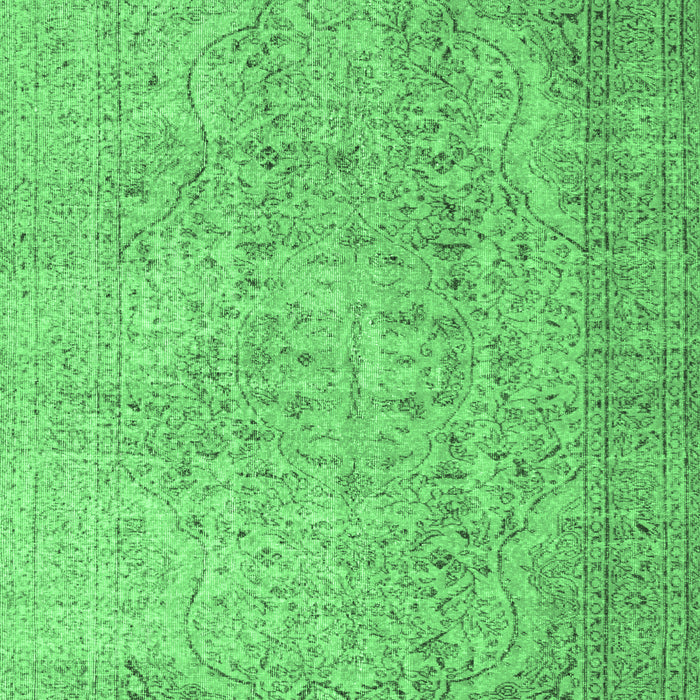Abstract Emerald Green Contemporary Rug, con547emgrn