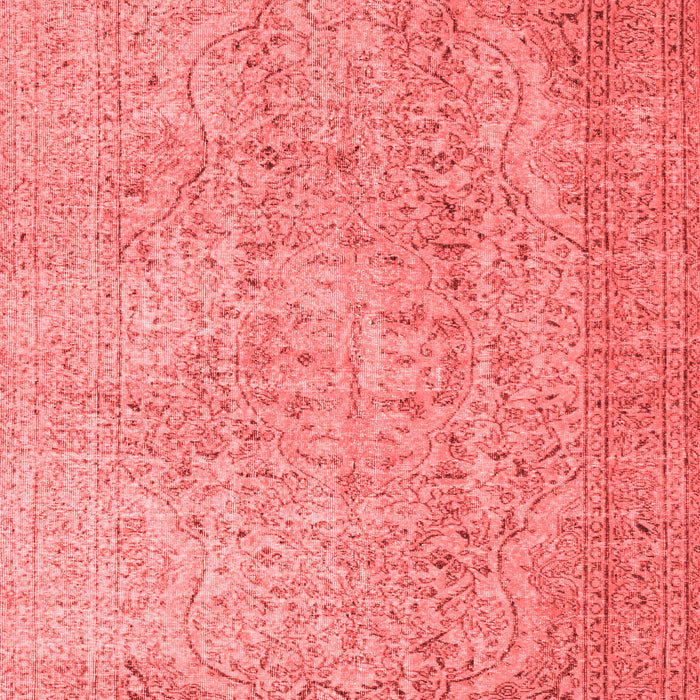 Machine Washable Abstract Red Contemporary Rug, wshcon547red
