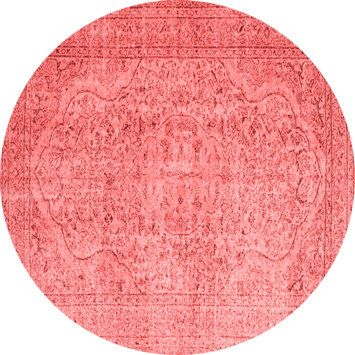 Machine Washable Abstract Red Contemporary Rug, wshcon547red