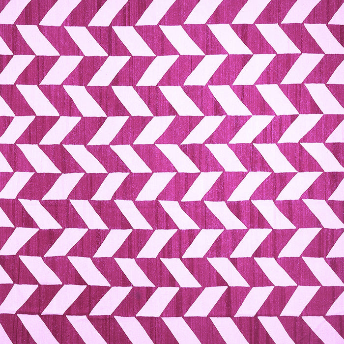 Square Abstract Purple Contemporary Rug, con548pur