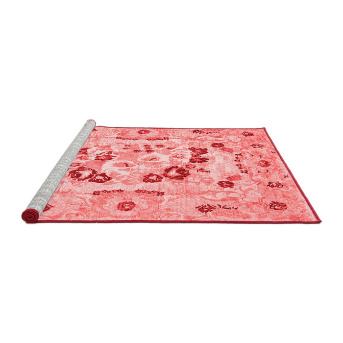 French Red Washable Rugs