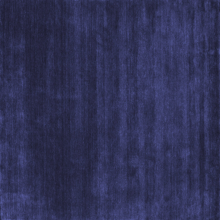 Square Machine Washable Abstract Blue Contemporary Rug, wshcon54blu