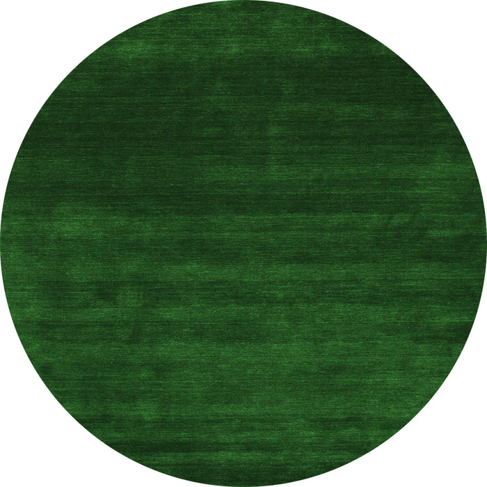 Square Abstract Green Contemporary Rug, con54grn