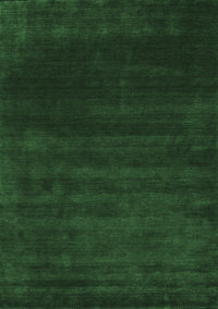 Abstract Emerald Green Contemporary Rug, con54emgrn