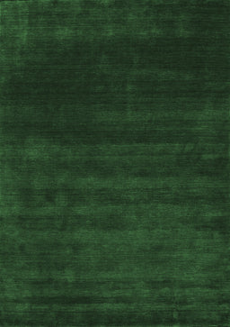 Abstract Emerald Green Contemporary Rug, con54emgrn