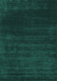 Abstract Turquoise Contemporary Rug, con54turq