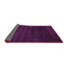 Sideview of Abstract Pink Contemporary Rug, con54pnk