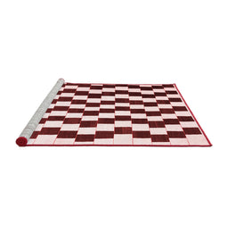 Contemporary Red Washable Rugs