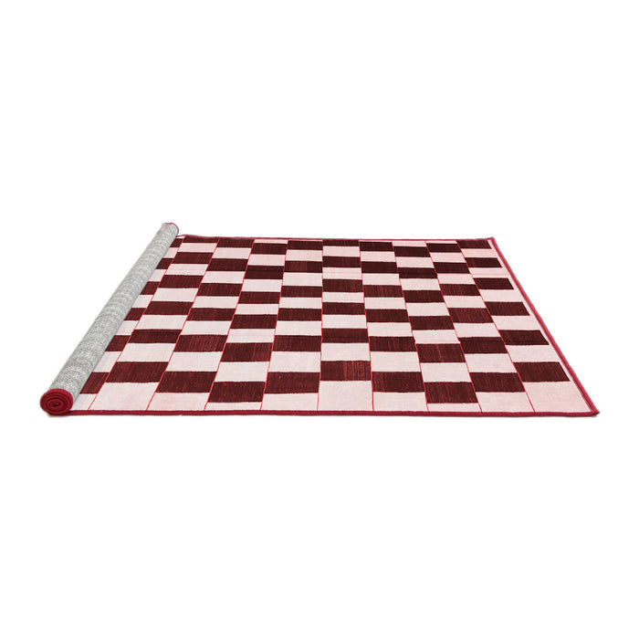 Contemporary Red Washable Rugs