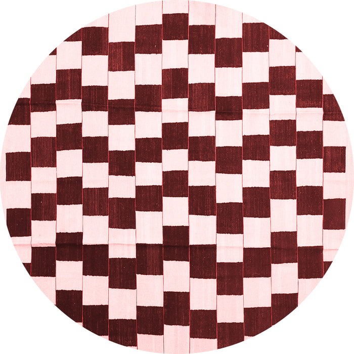 Abstract Red Contemporary Rug, con550red