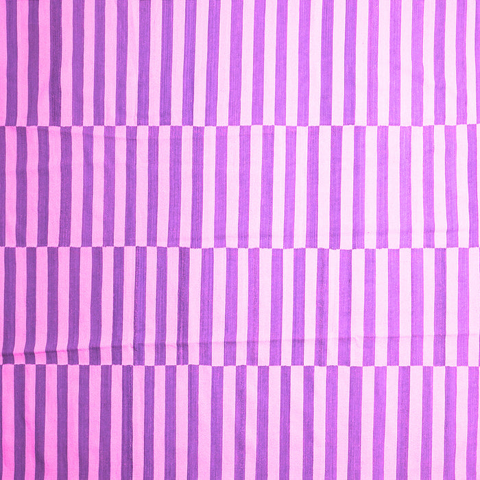 Square Abstract Pink Contemporary Rug, con551pnk