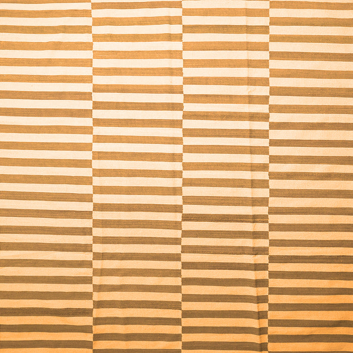 Round Machine Washable Abstract Orange Contemporary Area Rugs, wshcon551org