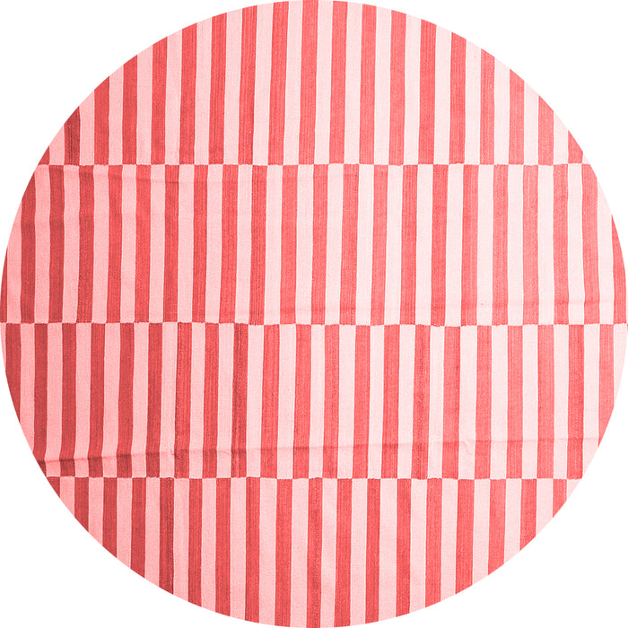 Machine Washable Abstract Red Contemporary Rug, wshcon551red