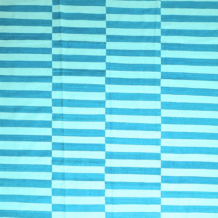 Abstract Light Blue Contemporary Rug, con551lblu