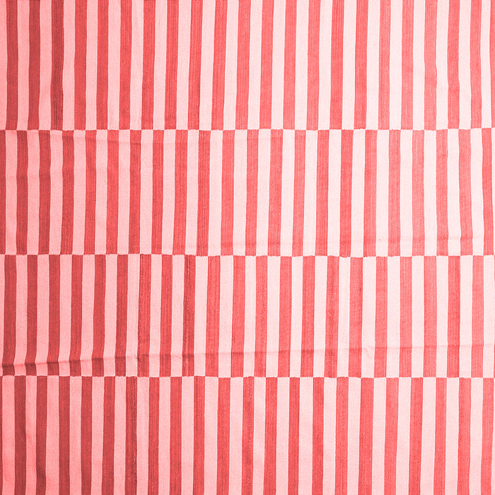 Abstract Red Contemporary Rug, con551red