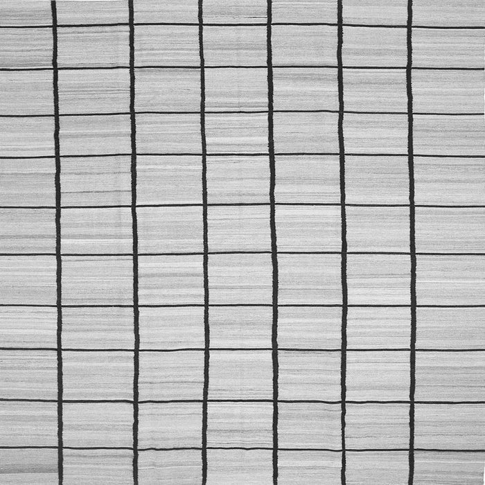 Serging Thickness of Solid Gray Modern Rug, con552gry