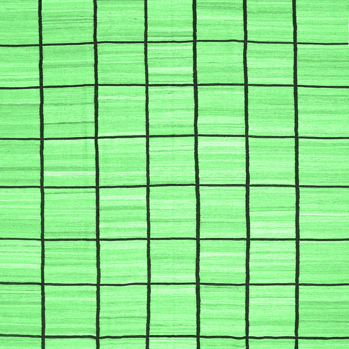 Machine Washable Solid Emerald Green Modern Area Rugs, wshcon552emgrn