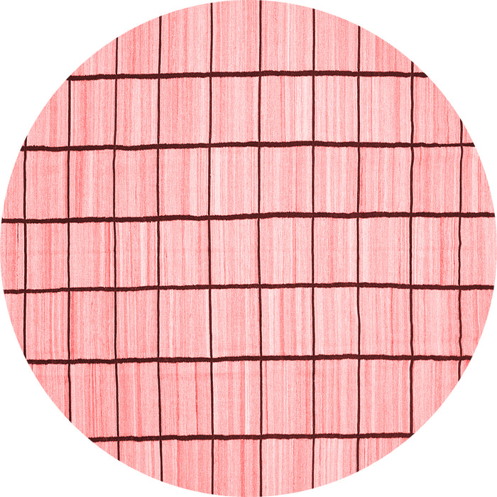 Machine Washable Solid Red Modern Rug, wshcon552red