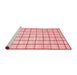 Modern Red Washable Rugs