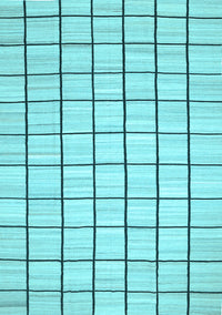 Solid Light Blue Modern Rug, con552lblu