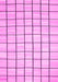 Machine Washable Solid Pink Modern Rug, wshcon552pnk