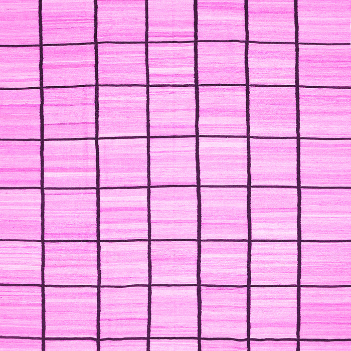 Machine Washable Solid Pink Modern Rug, wshcon552pnk