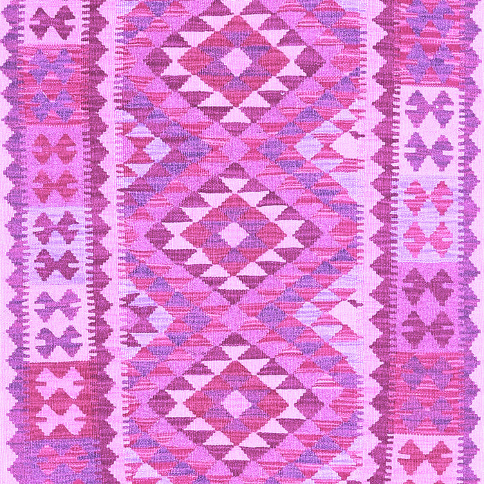Machine Washable Oriental Purple Traditional Area Rugs, wshcon553pur