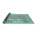 Sideview of Oriental Light Blue Traditional Rug, con553lblu