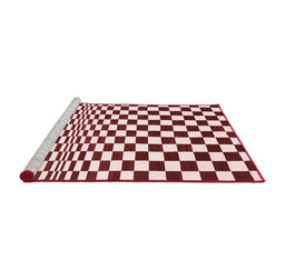 Modern Red Washable Rugs