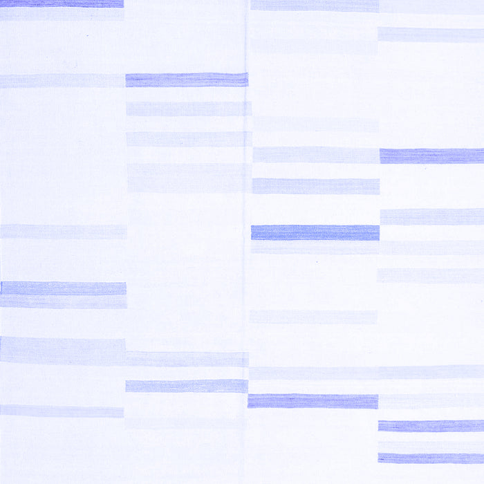 Machine Washable Solid Blue Modern Rug, wshcon555blu