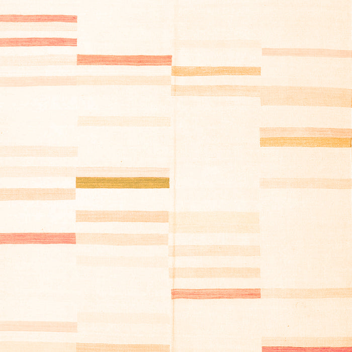 Solid Orange Modern Rug, con555org