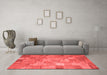 Transitional Red Washable Rugs