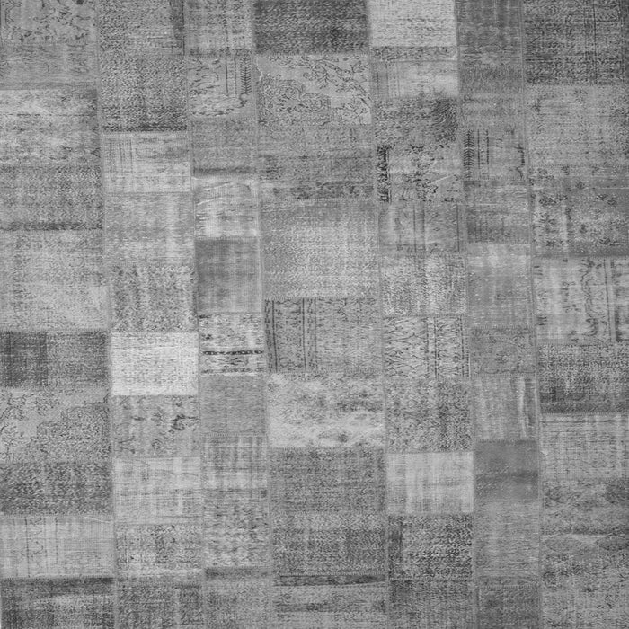 Serging Thickness of Patchwork Gray Transitional Rug, con556gry