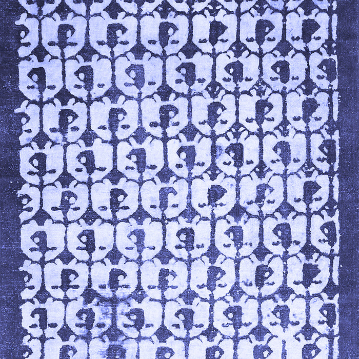 Machine Washable Abstract Blue Contemporary Rug, wshcon557blu