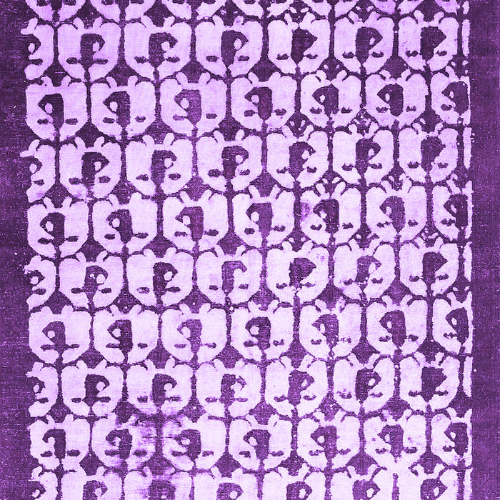 Abstract Purple Contemporary Rug, con557pur