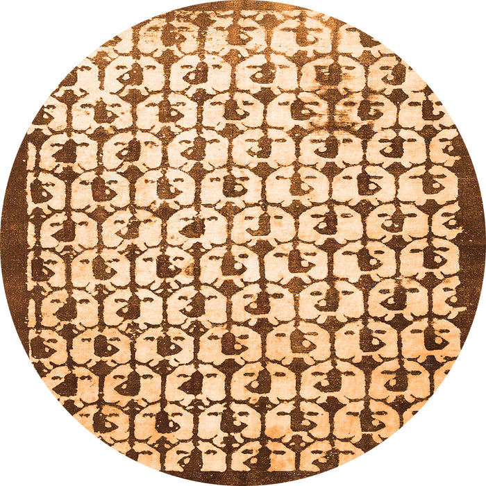 Machine Washable Abstract Orange Contemporary Area Rugs, wshcon557org