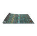 Sideview of Oriental Light Blue Traditional Rug, con558lblu