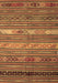 Machine Washable Oriental Brown Traditional Rug, wshcon558brn