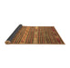 Sideview of Oriental Brown Traditional Rug, con558brn