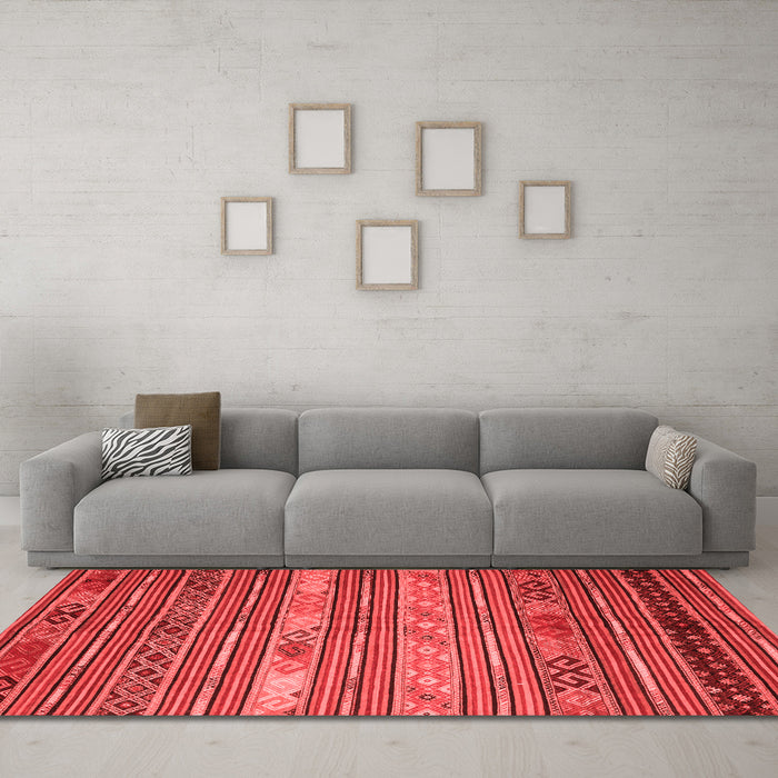 Traditional Red Washable Rugs