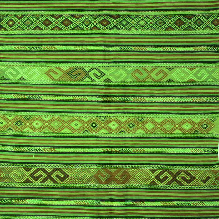 Oriental Green Traditional Rug, con558grn