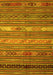 Oriental Yellow Traditional Rug, con558yw