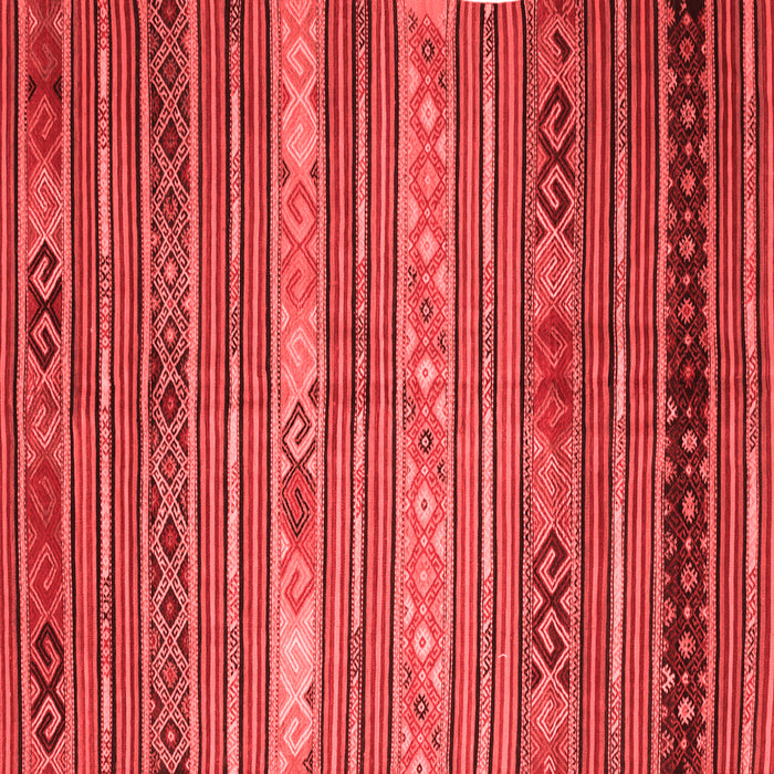 Machine Washable Oriental Red Traditional Rug, wshcon558red